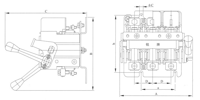 HG1系列熔断器式隔离器,隔离开关参数
